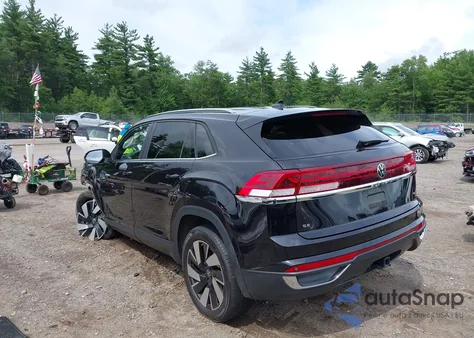 2024 Volkswagen Atlas Cross Sport 2.0T Se W/Technology из США, поврежденный, VIN 1V2HE2CA9RC227301